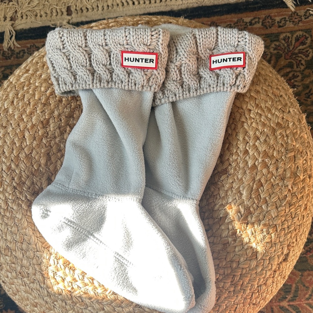 Hunter Gray Boot Socks short
